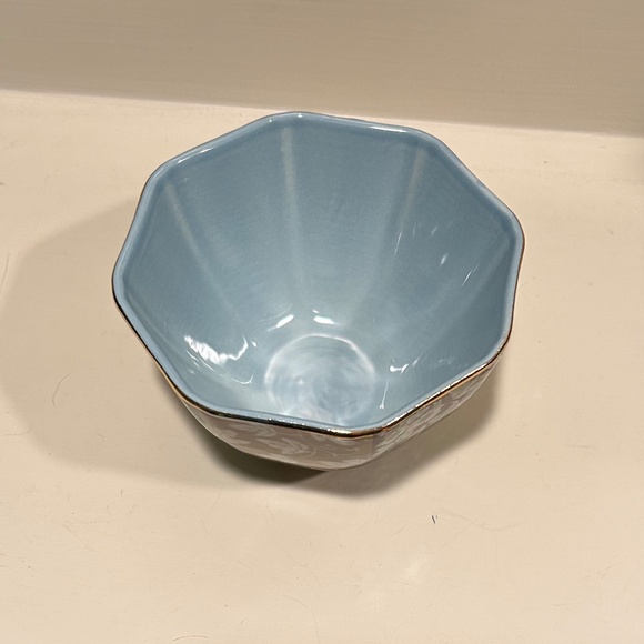 Anthropologie Bibi Stoneware Nut Bowl/Trinket Dish - Blue - Picture 5 of 6